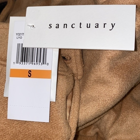 Sanctuary camel wool blend Shacket/ jacket with pockets. Size Small. NWT. - Picture 5 of 9